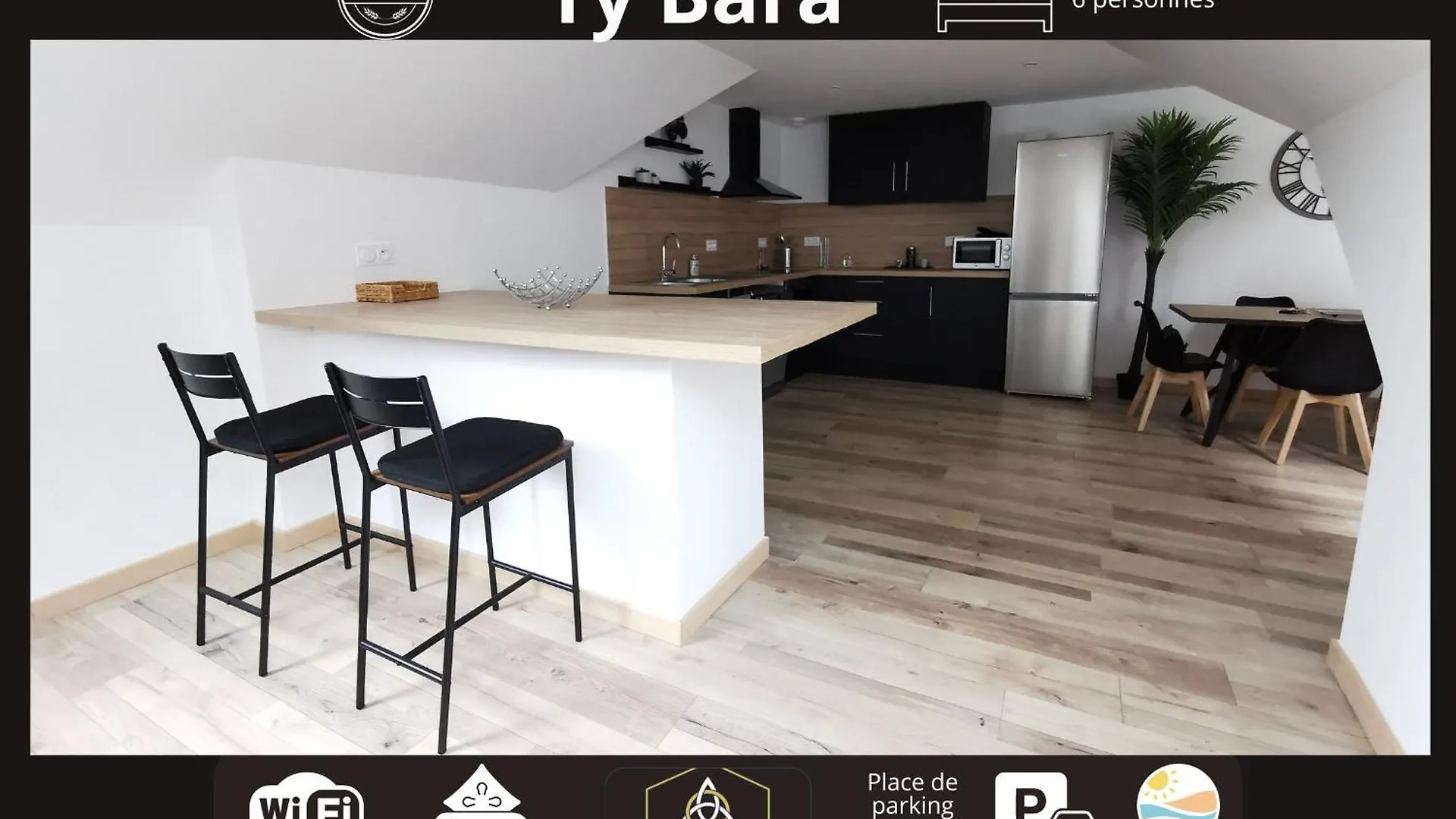 Ty Bara - Wifi - Plages A 10 Min - 6 Voyageurs Melgven